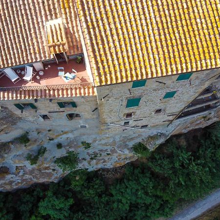 Le Antiche Viste Lägenhet Pitigliano Exteriör bild