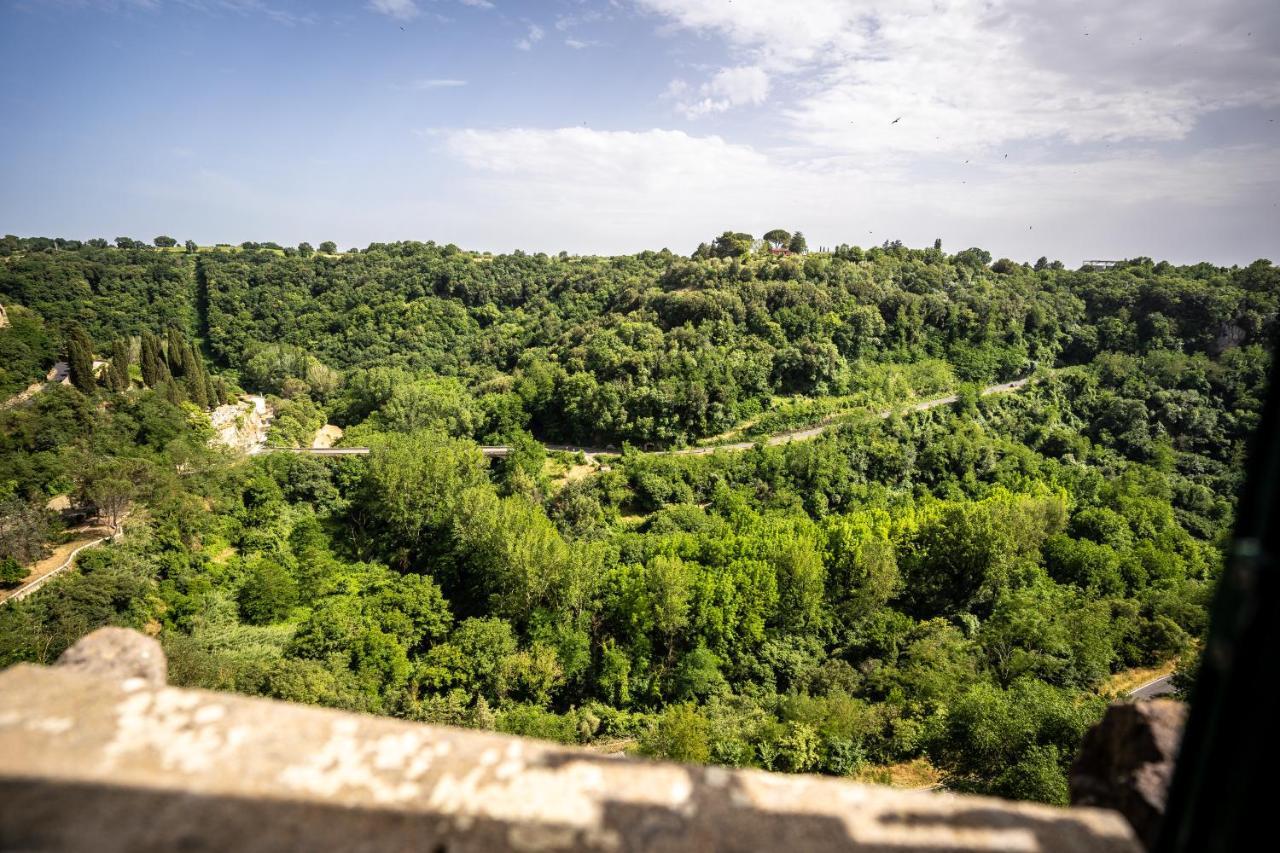 Le Antiche Viste Lägenhet Pitigliano Exteriör bild