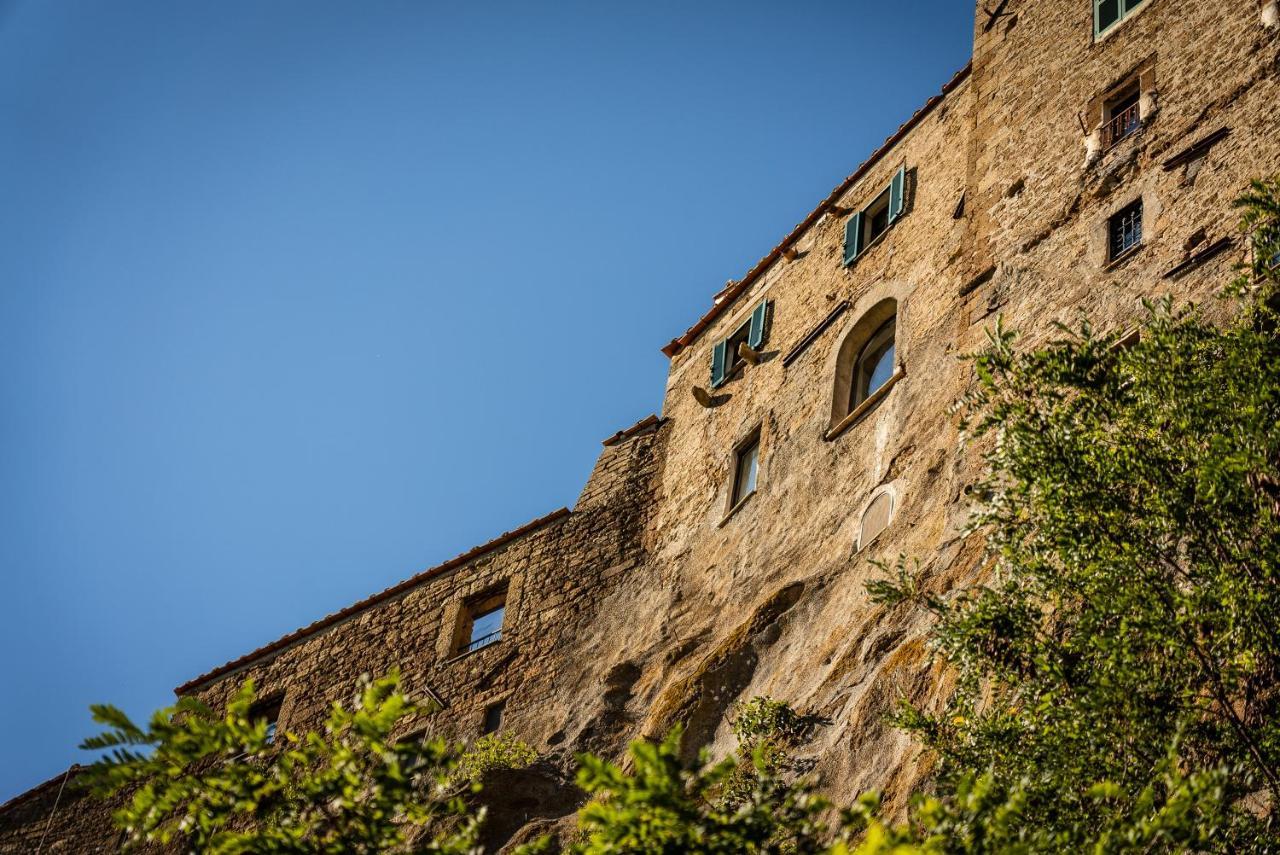 Le Antiche Viste Lägenhet Pitigliano Exteriör bild